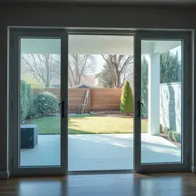 Patio door cleaning